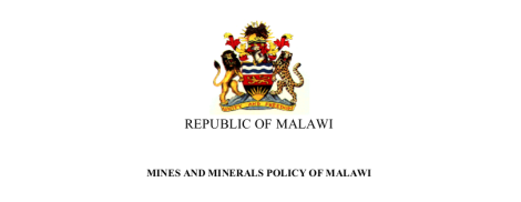 Mines and Minerals Policy of Malawi 2013