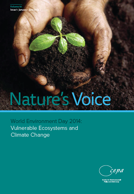 CEPA's publication Nature's Voice can be downloaded here